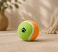 Balle de tennis colorée pour chiens Au meilleur ami