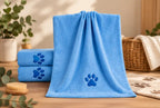 Serviette de bain pour chien et chat Au meilleur ami