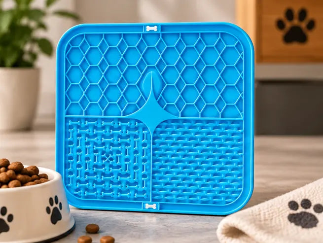 Tapis de léchage en silicone Au meilleur ami